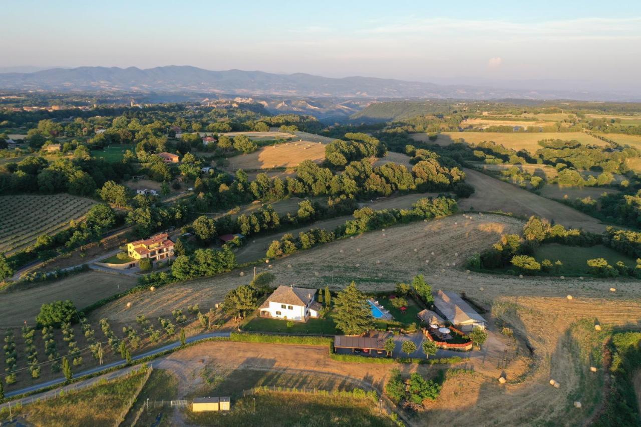 Villa Il Raggio Di Sole Bagnoregio Exterior foto
