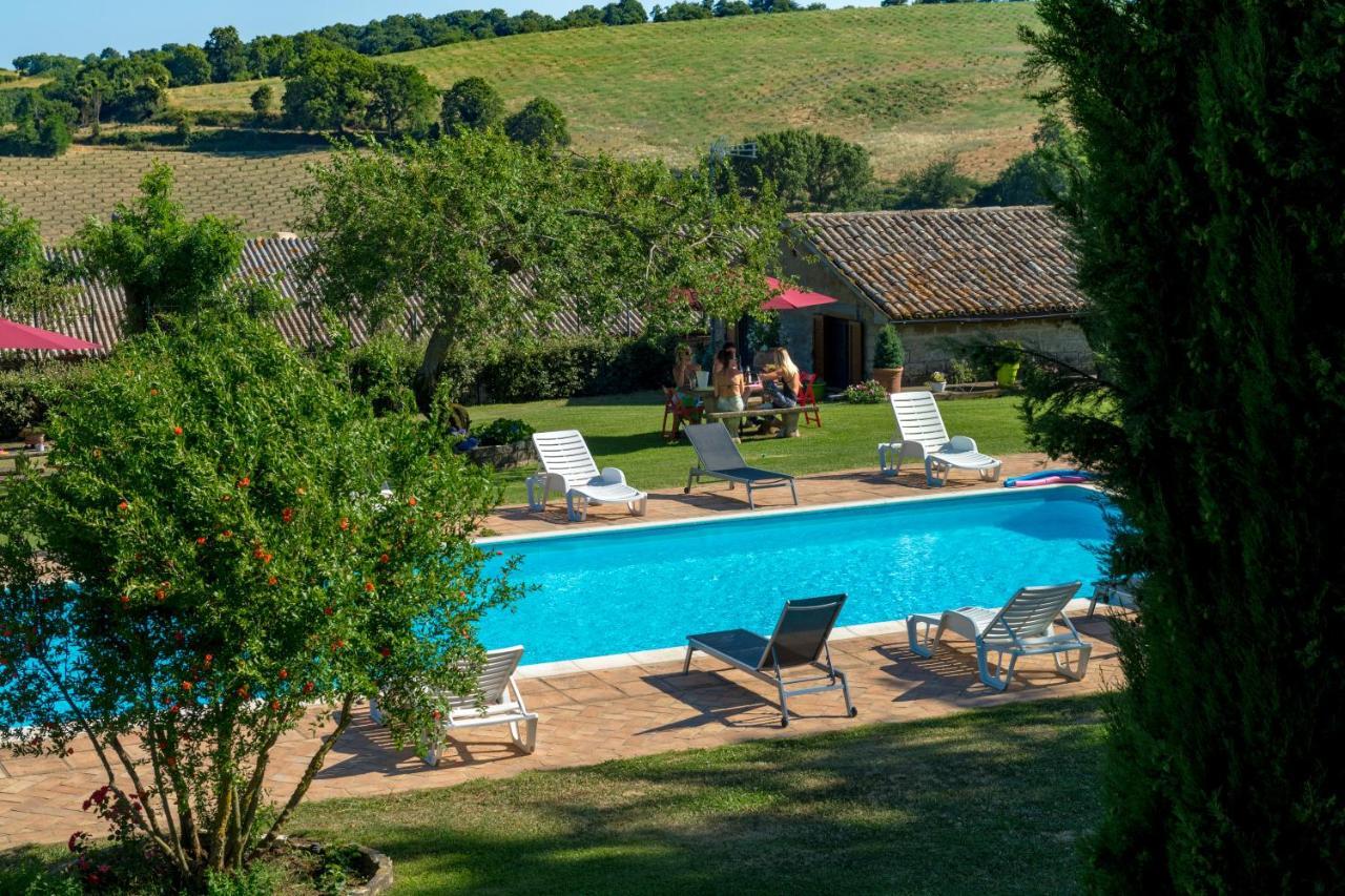 Villa Il Raggio Di Sole Bagnoregio Exterior foto